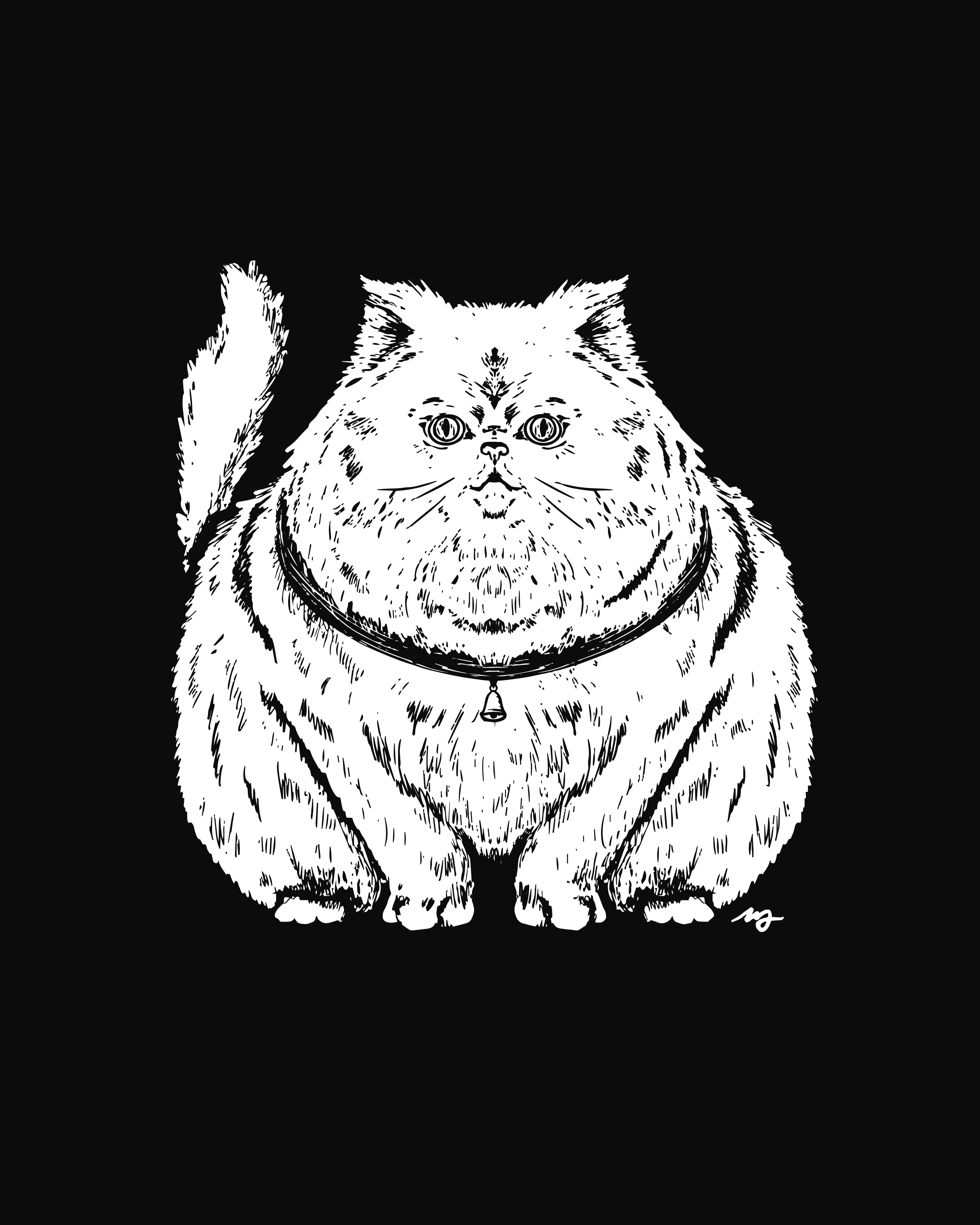 Plump Cat · Racerback Tank