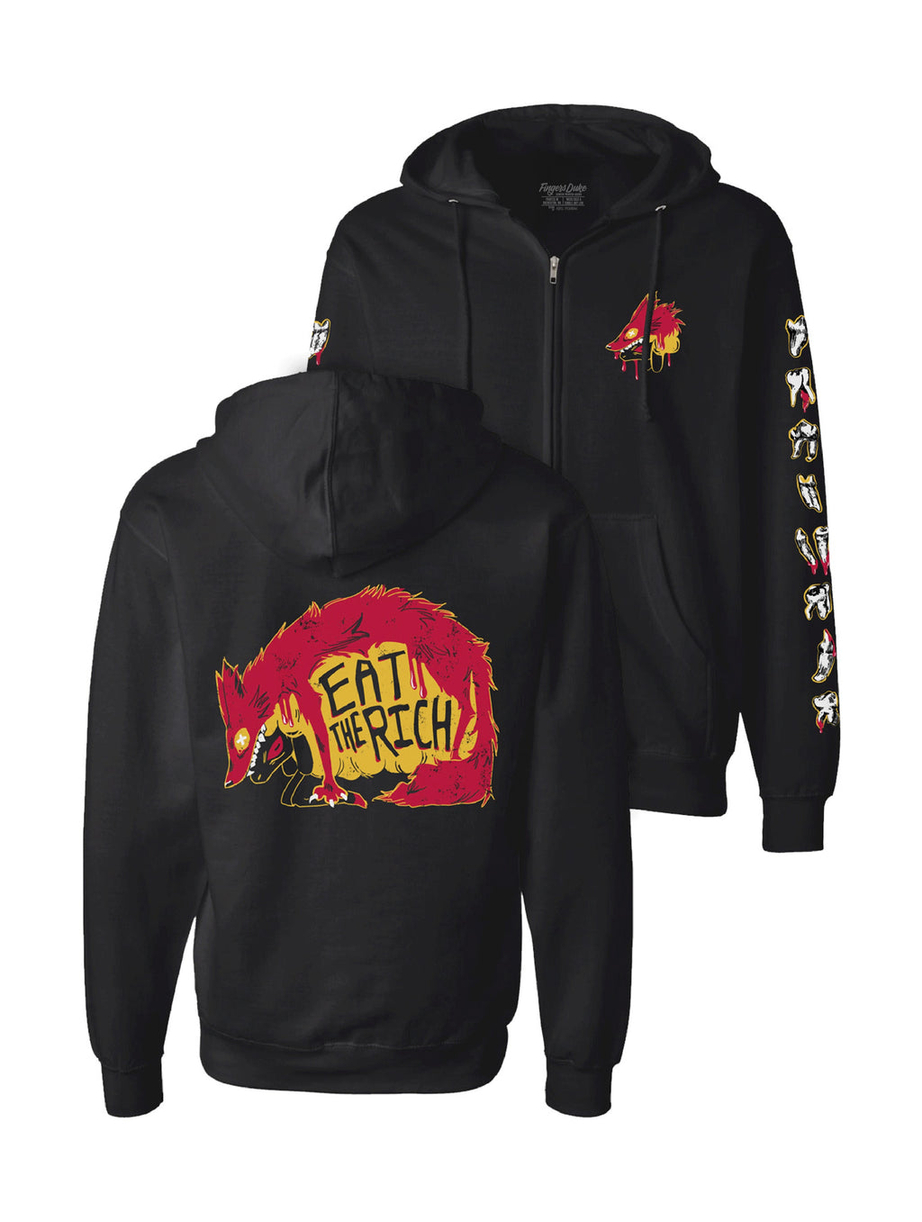 Eat The Rich · Zip Up Hoodie